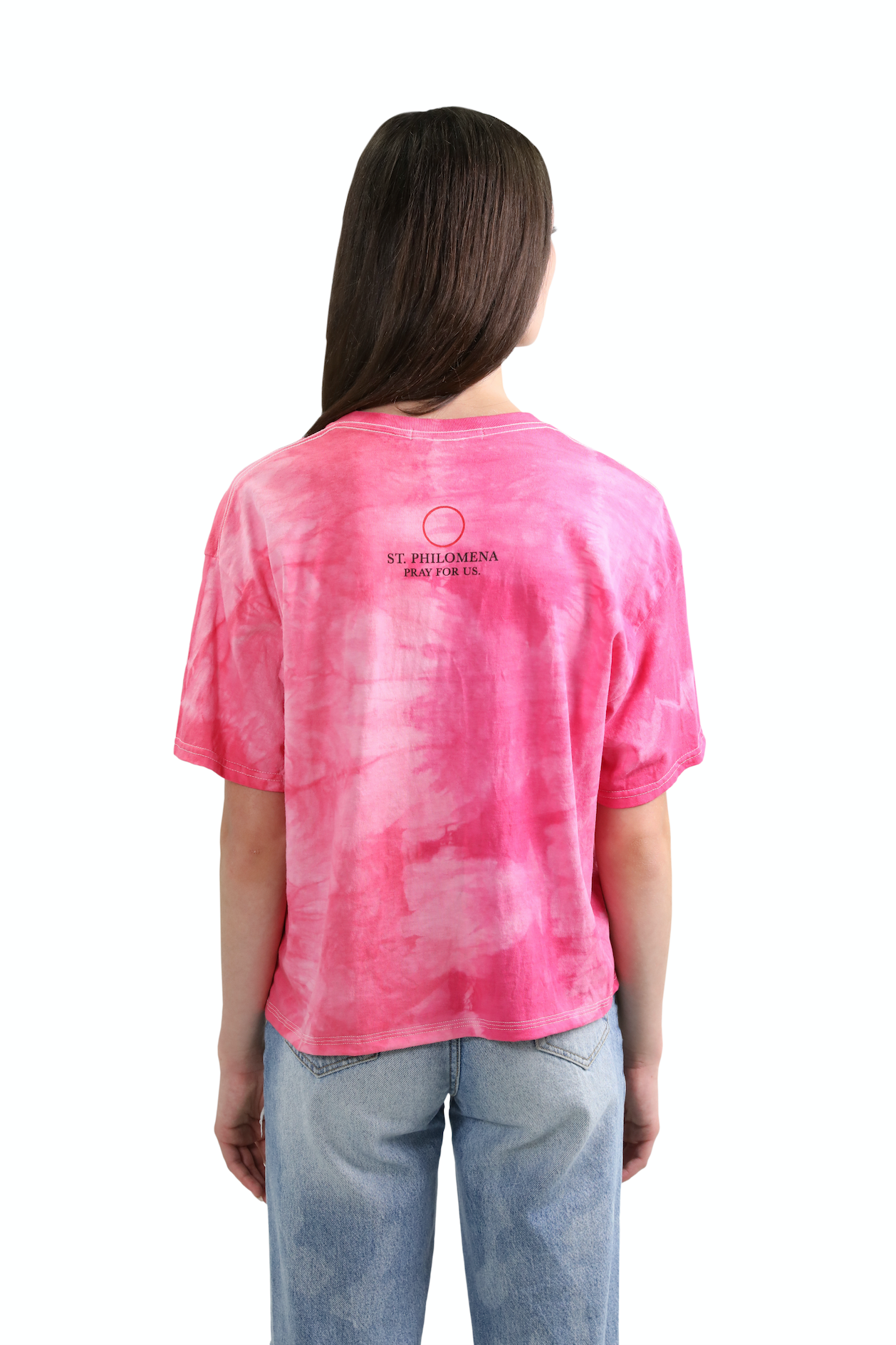 Rosary Tee Fuchsia Multi