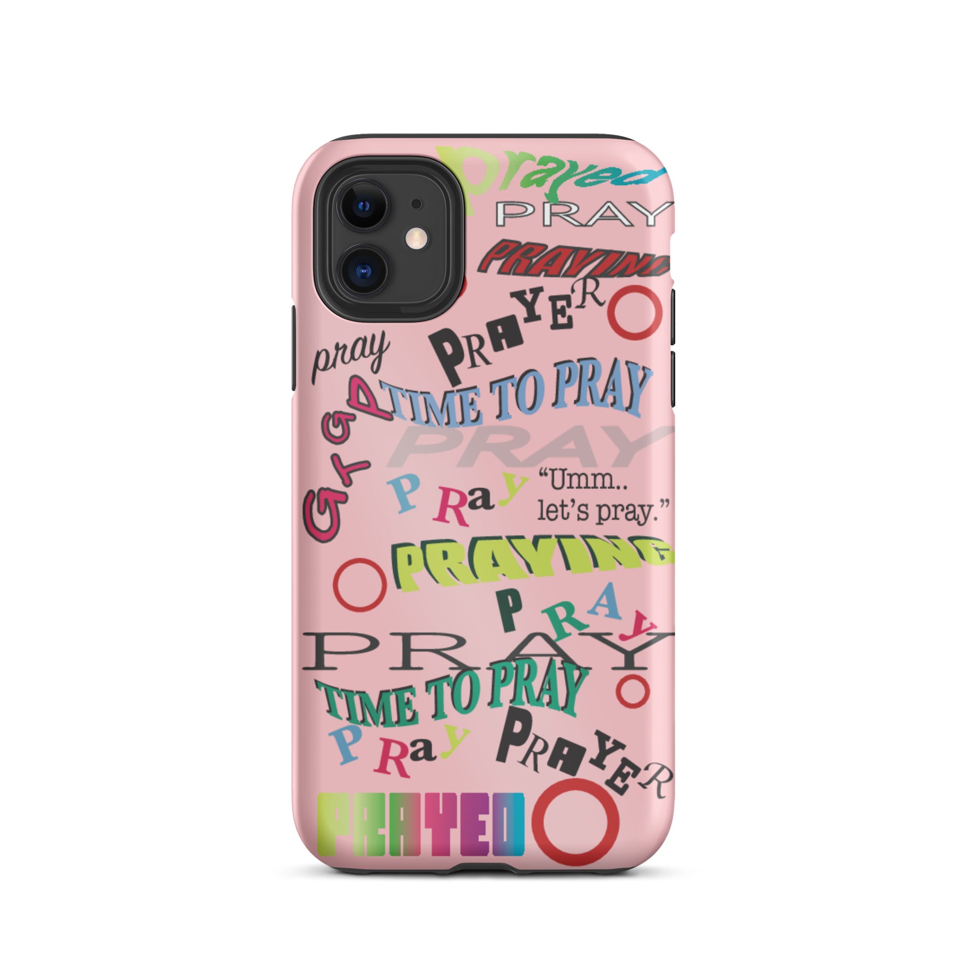 Iphone Pink Prayers Case