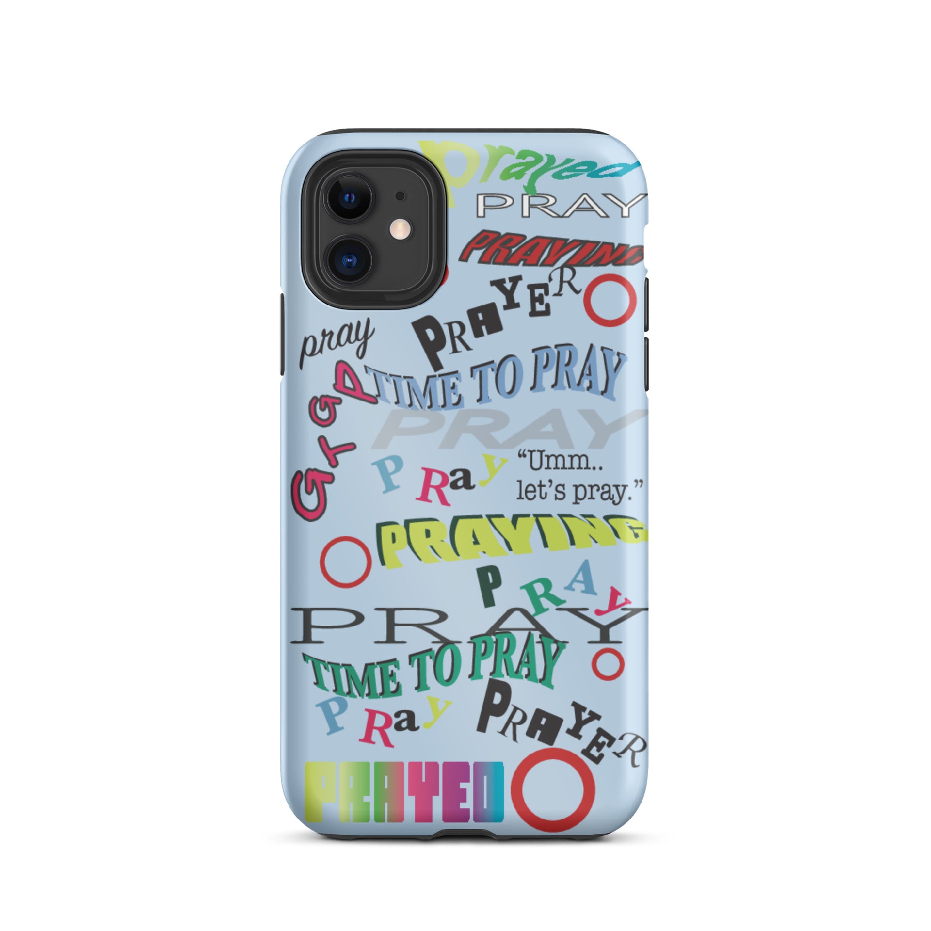 Iphone Blue Prayers Case