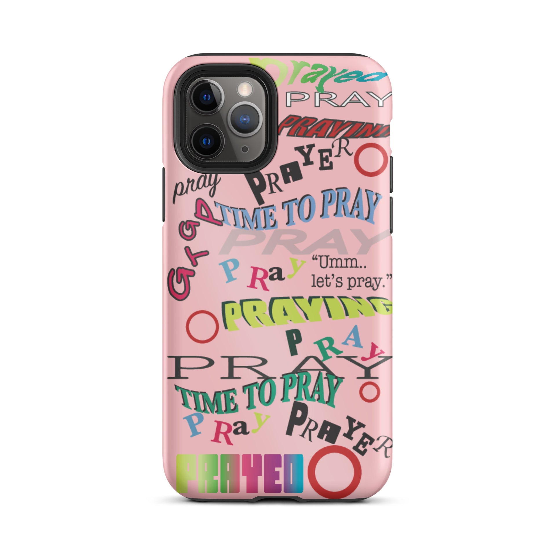 Iphone Pink Prayers Case