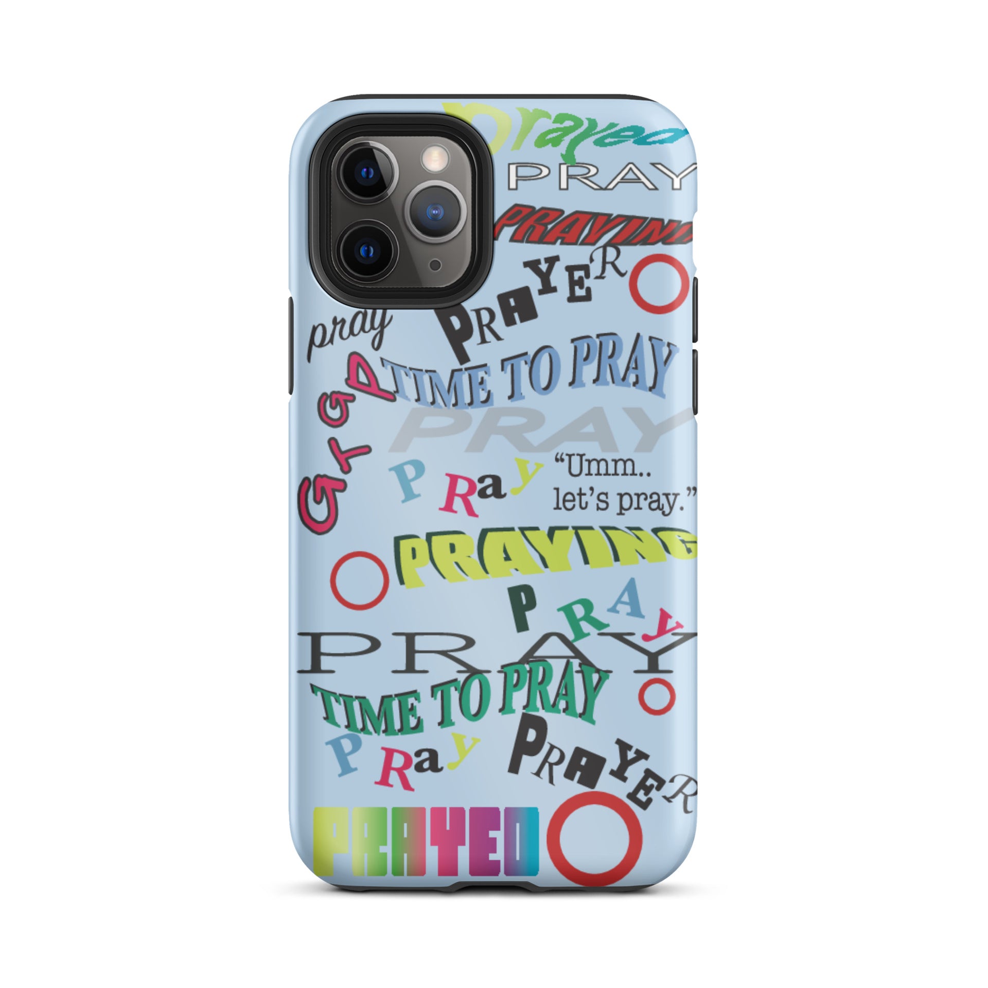 Iphone Blue Prayers Case