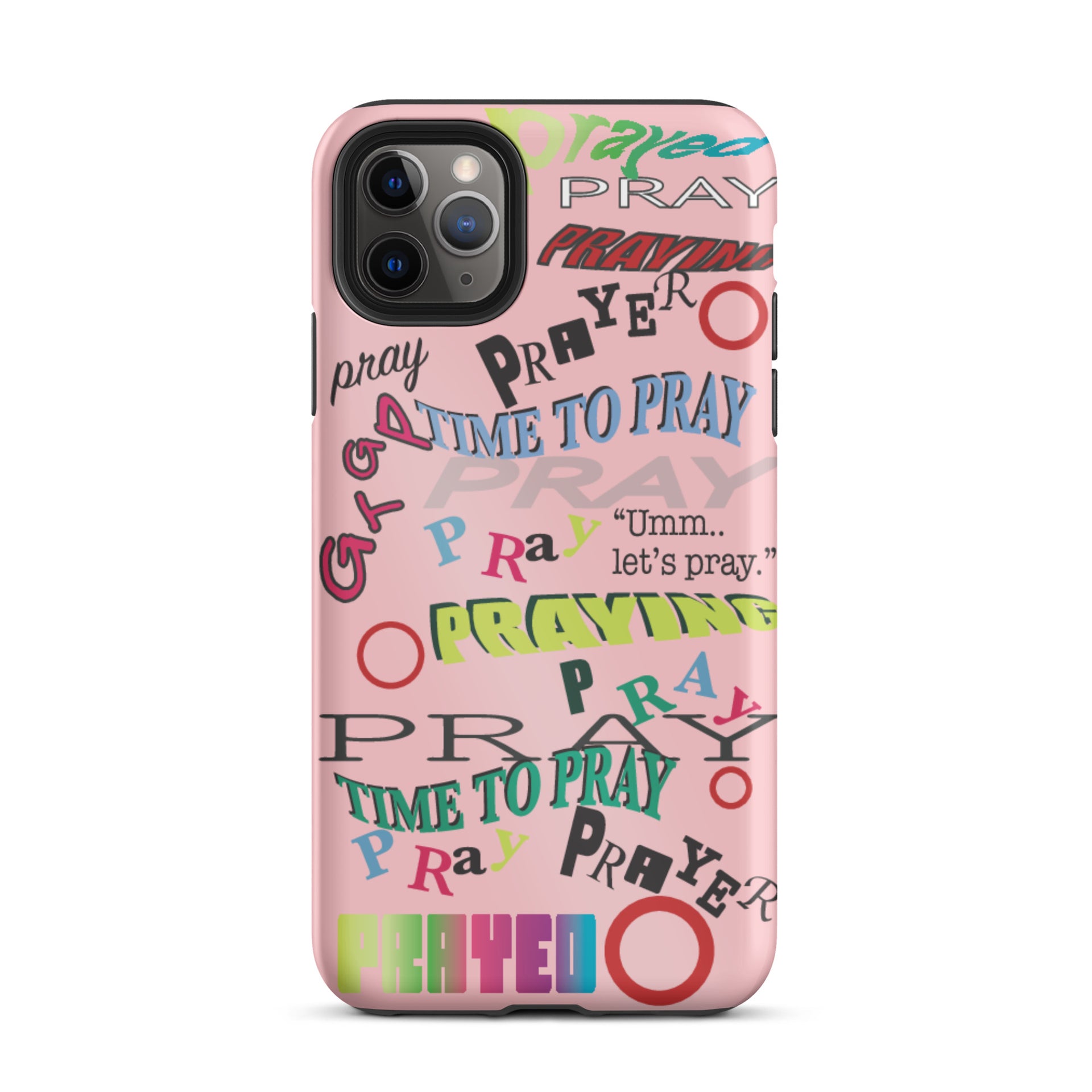 Iphone Pink Prayers Case