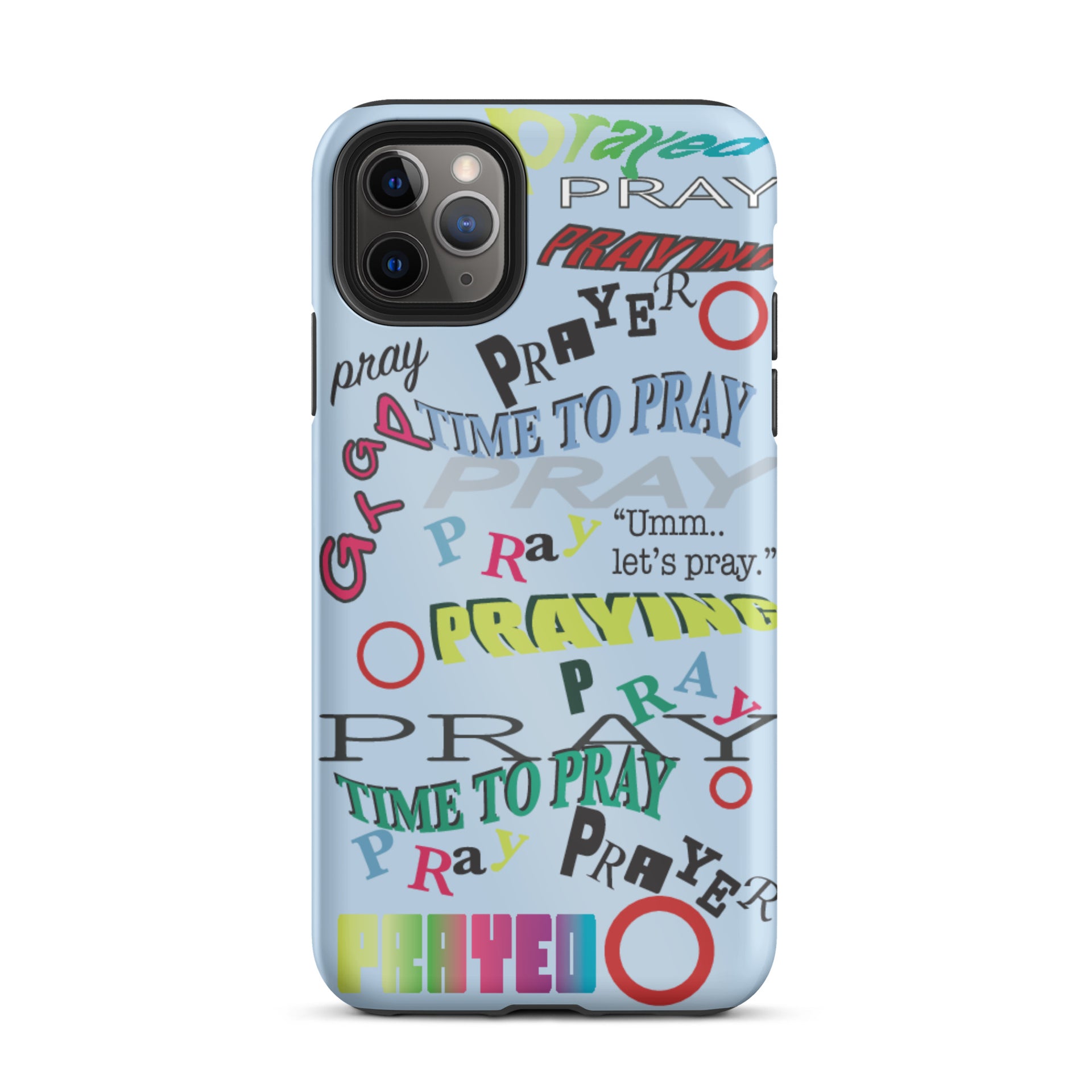 Iphone Blue Prayers Case