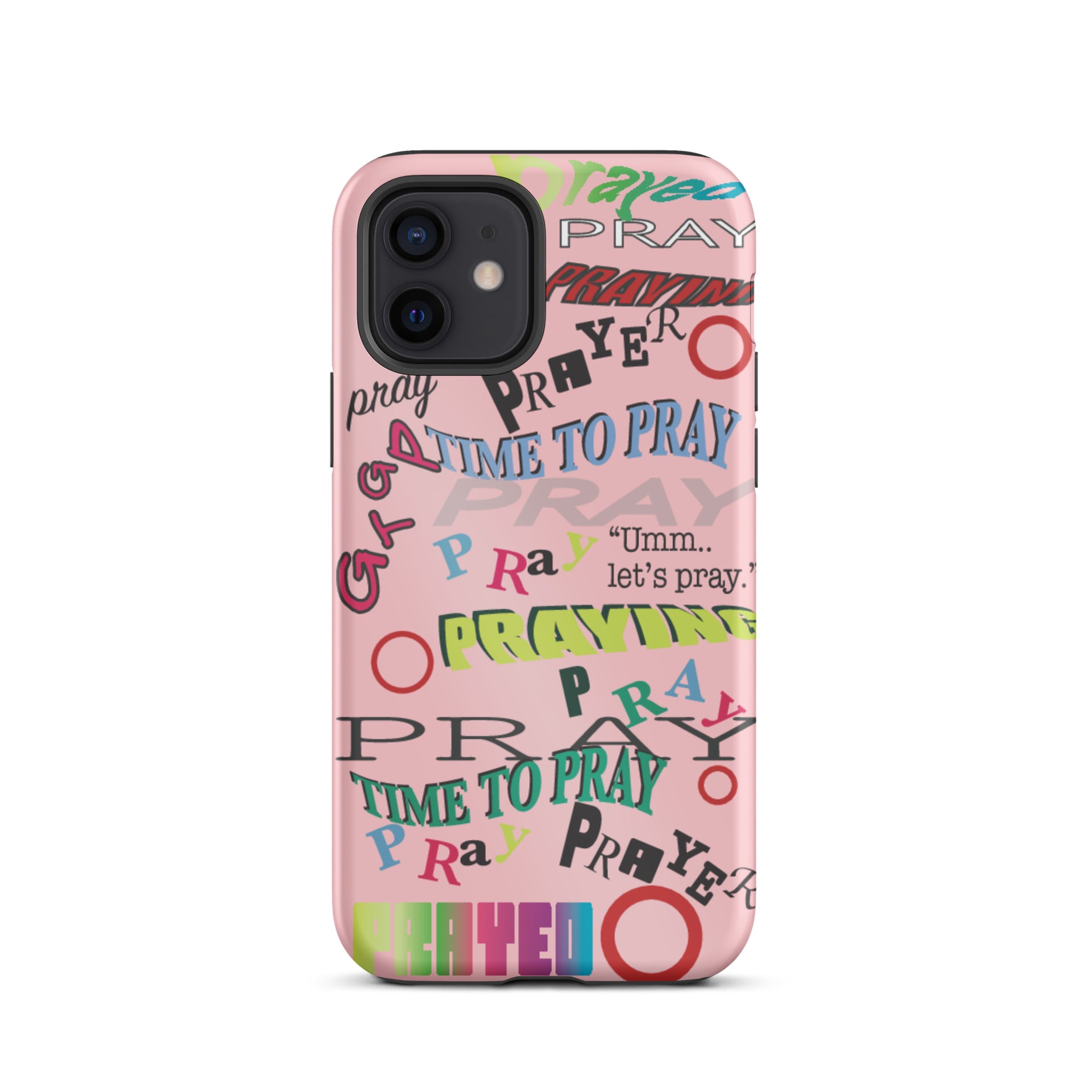 Iphone Pink Prayers Case