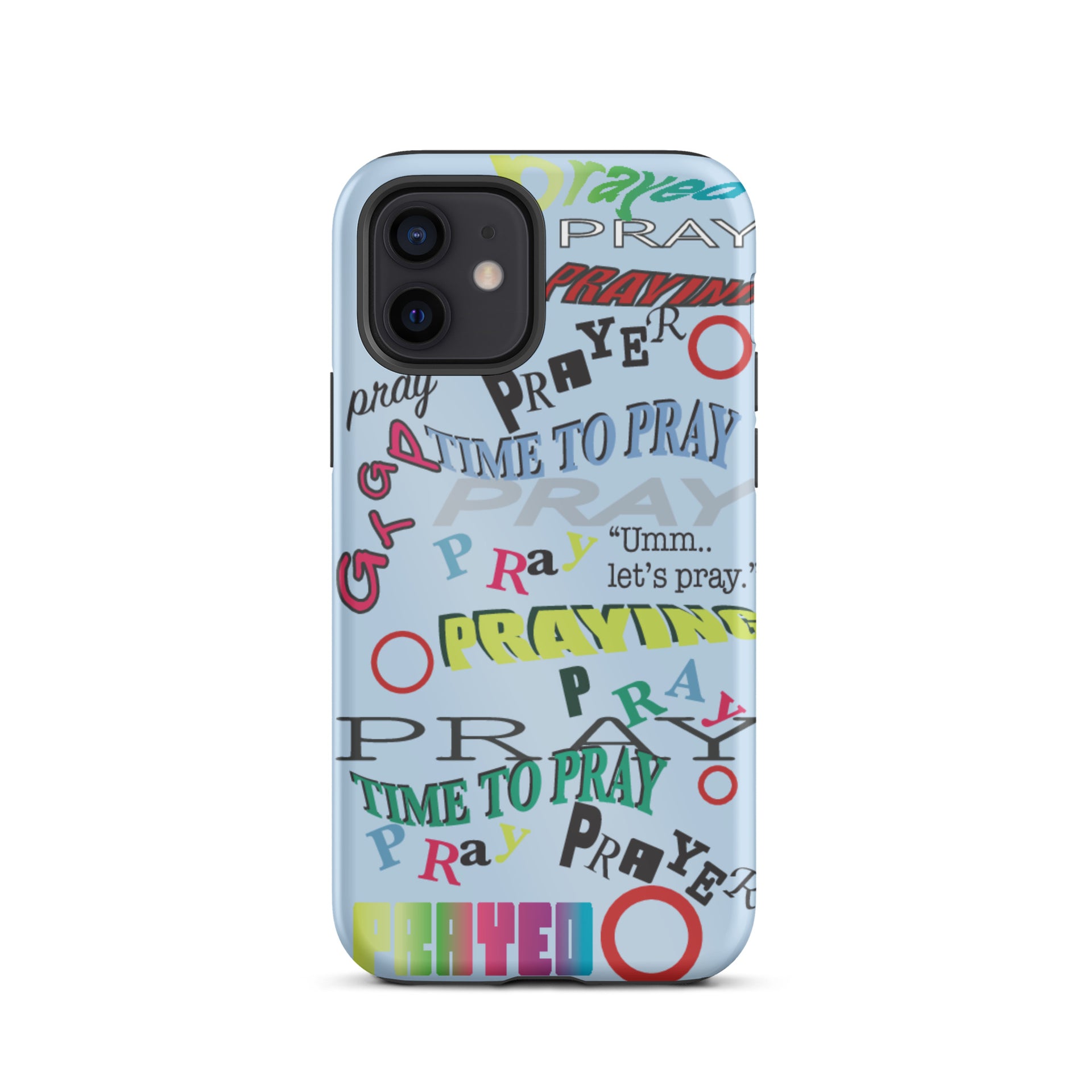 Iphone Blue Prayers Case