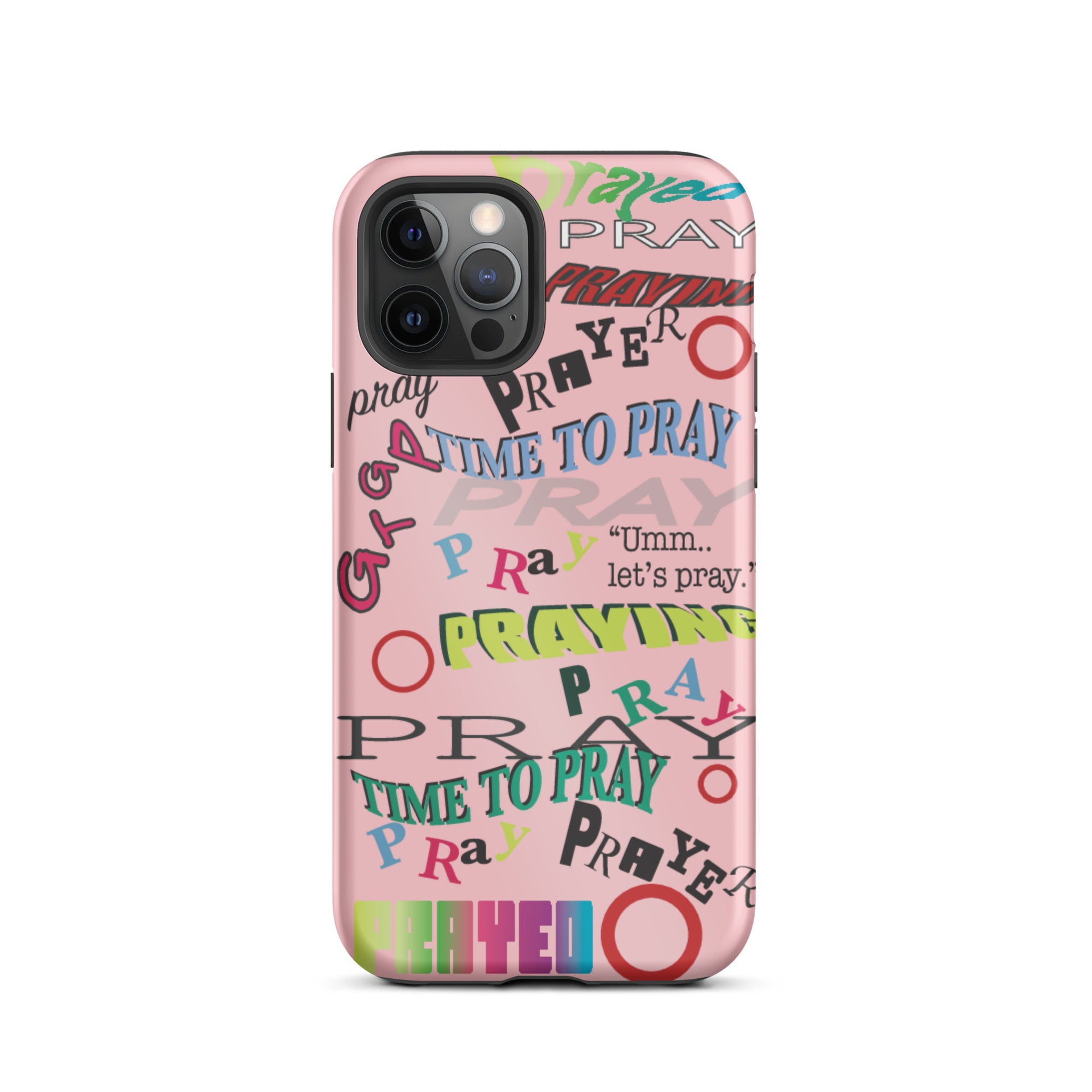Iphone Pink Prayers Case
