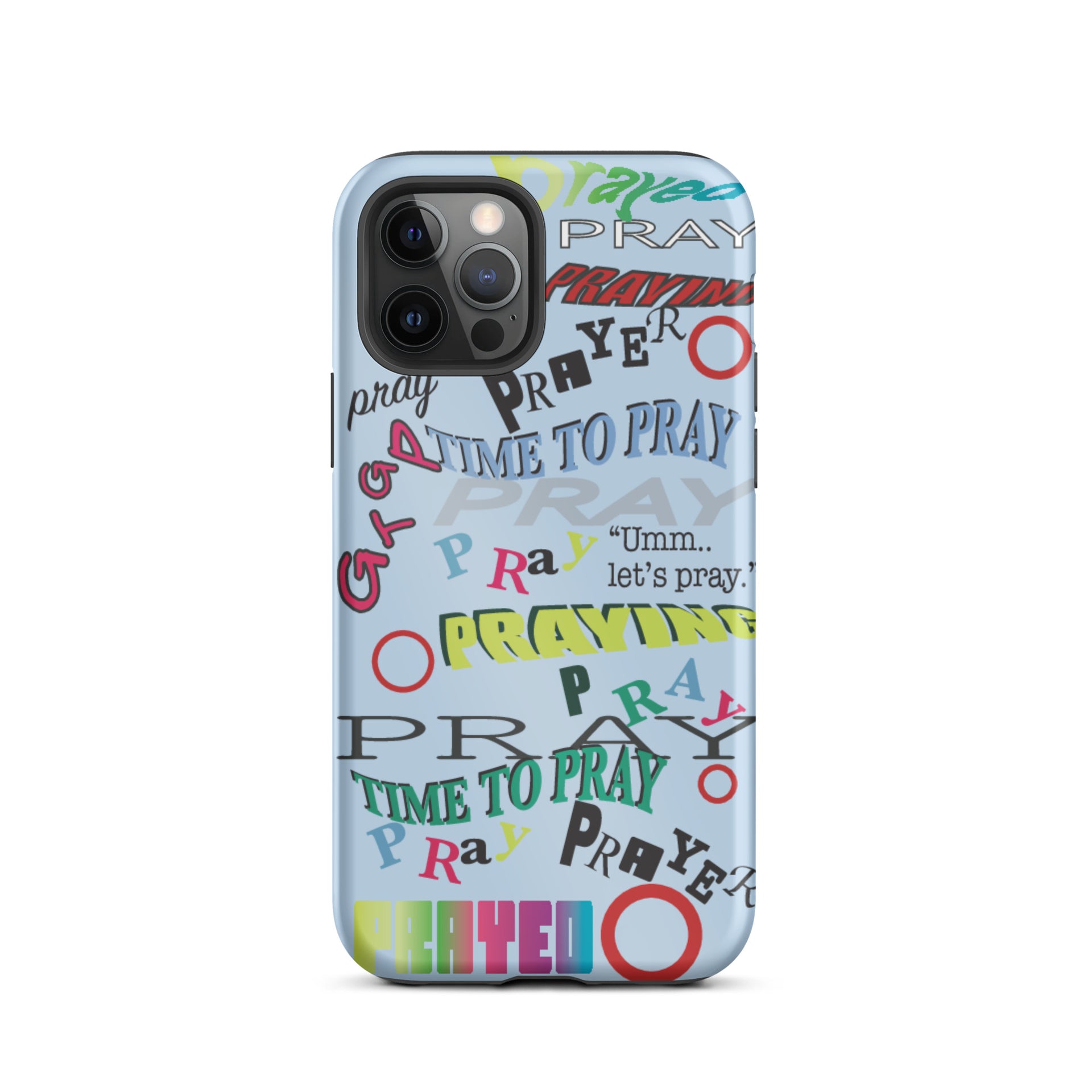 Iphone Blue Prayers Case