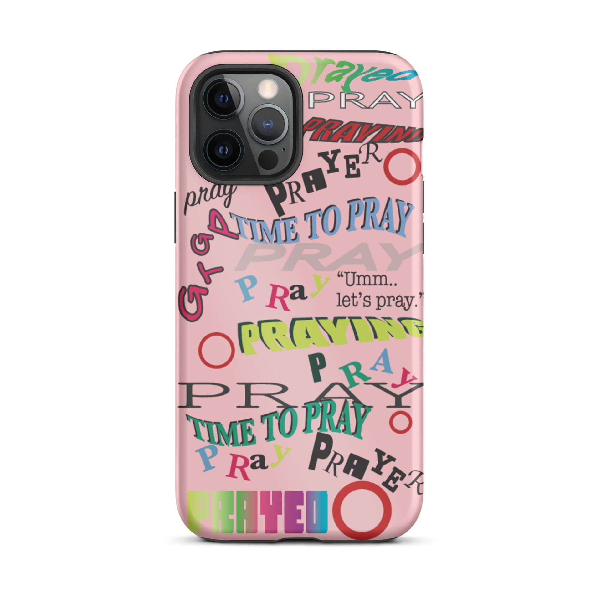 Iphone Pink Prayers Case