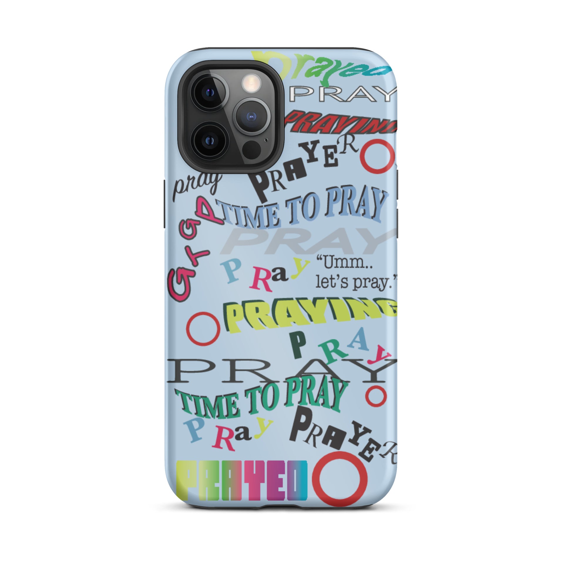 Iphone Blue Prayers Case