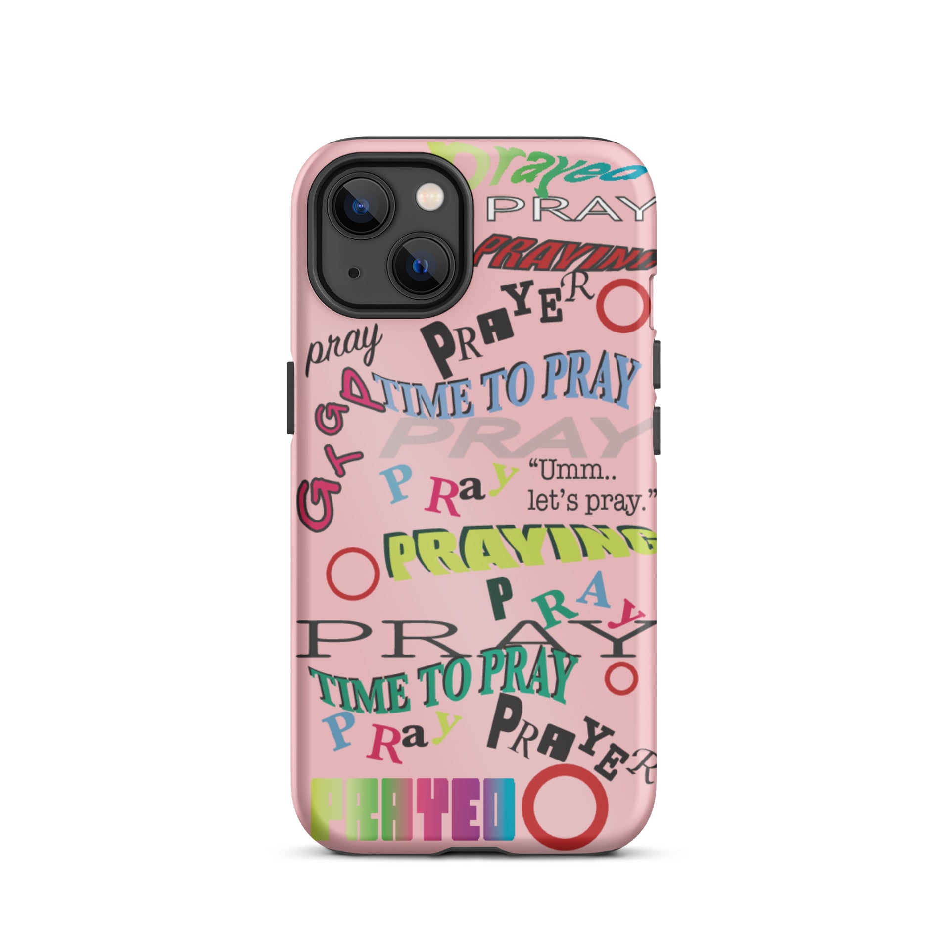 Iphone Pink Prayers Case