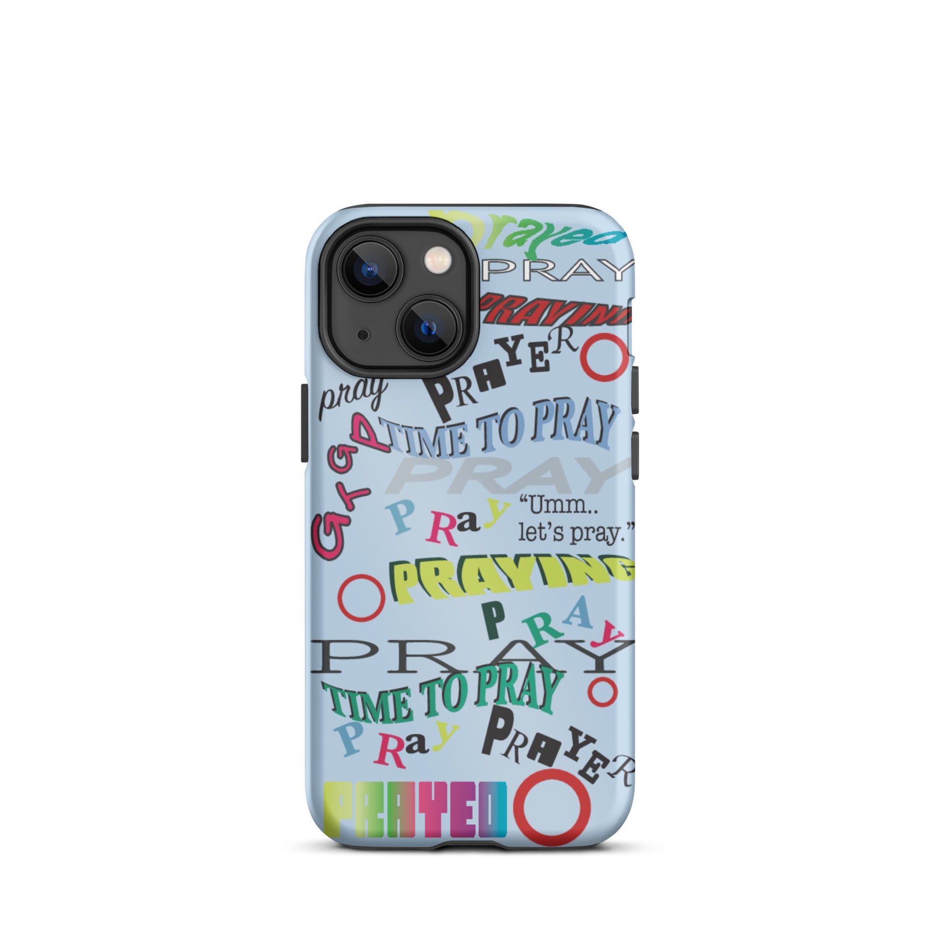 Iphone Blue Prayers Case