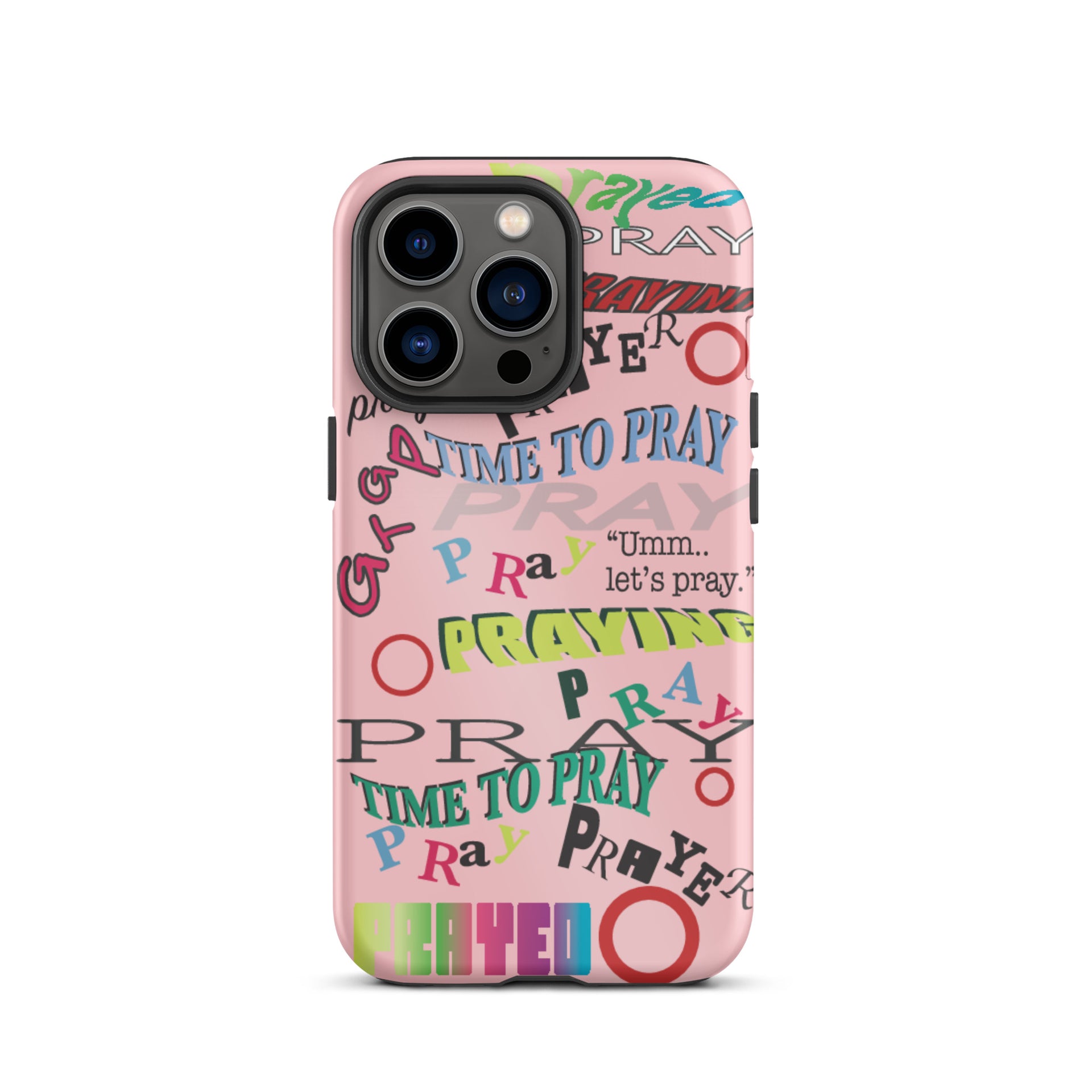 Iphone Pink Prayers Case