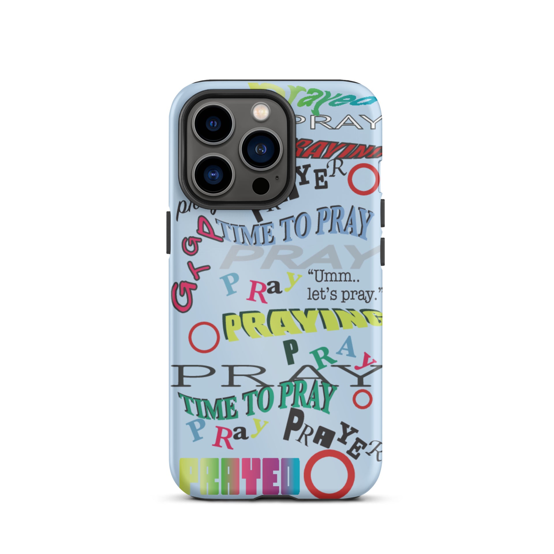 Iphone Blue Prayers Case