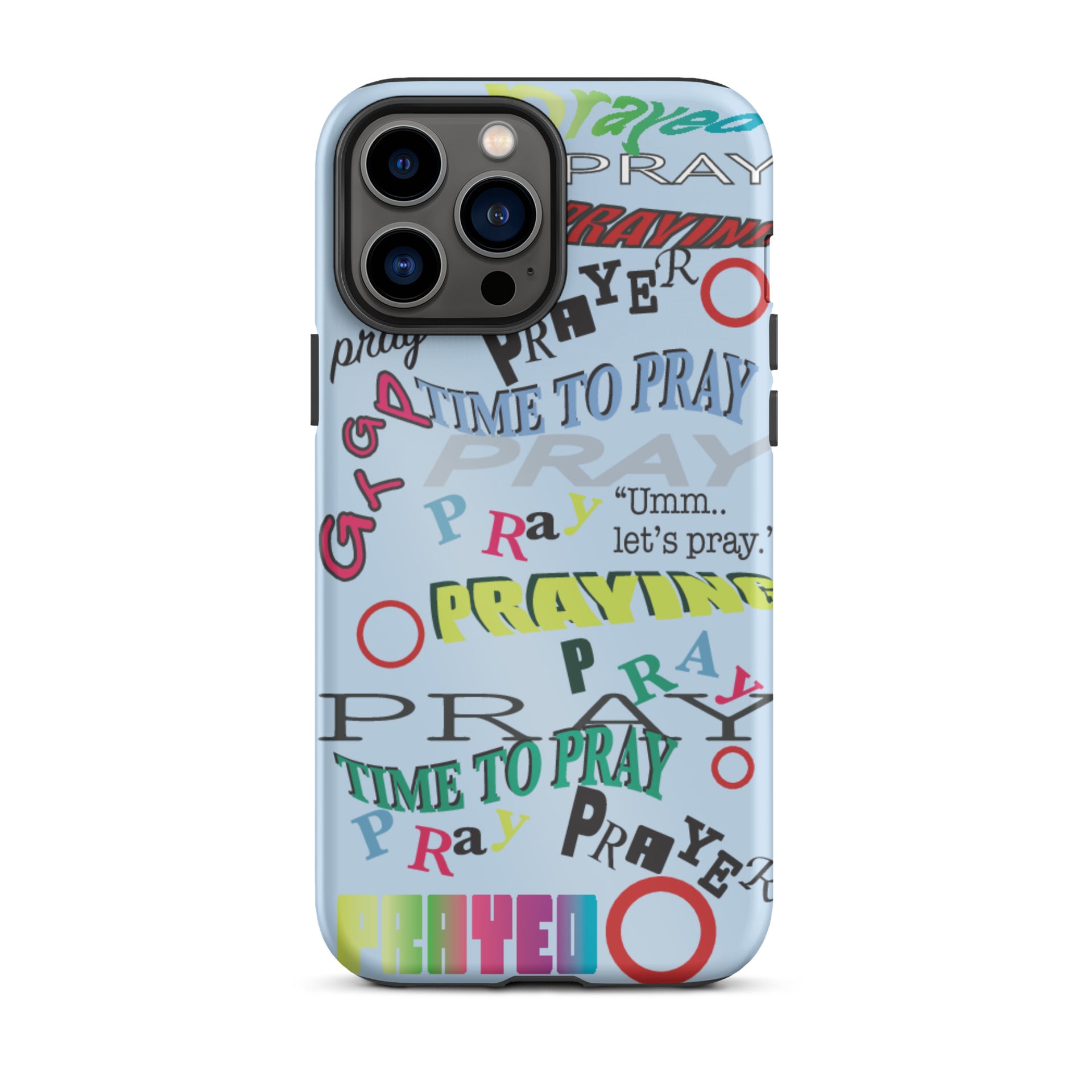 Iphone Blue Prayers Case