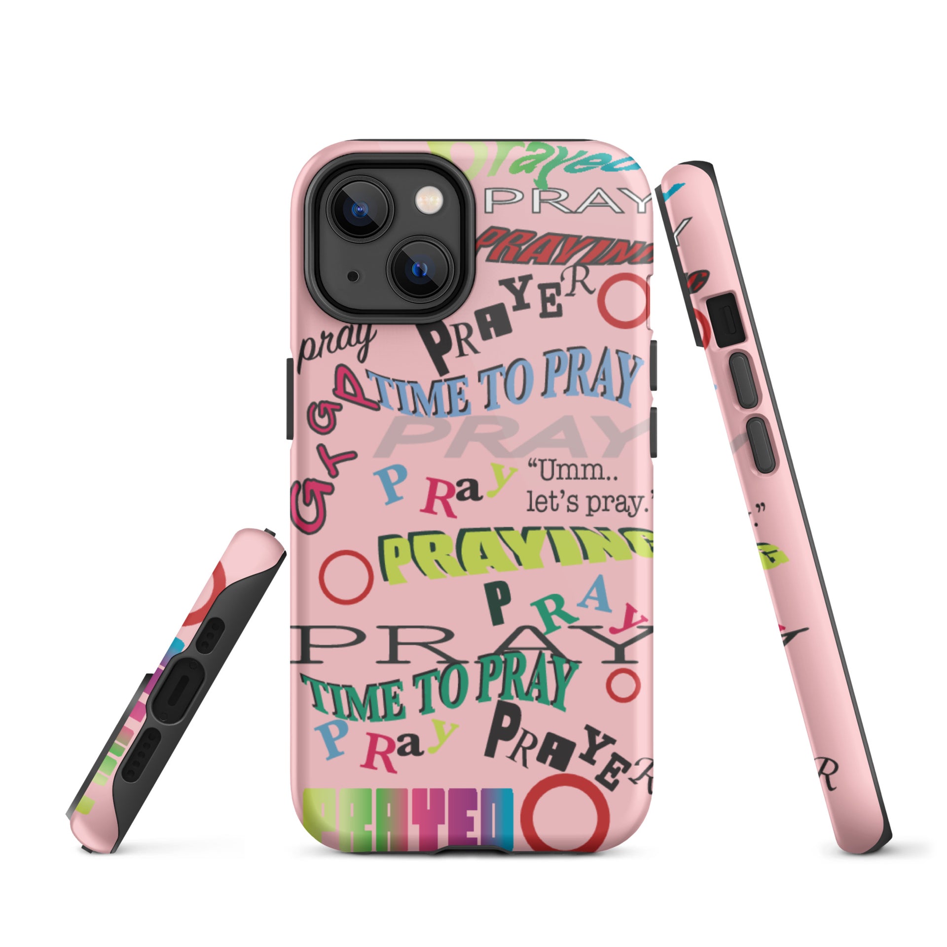 Iphone Pink Prayers Case
