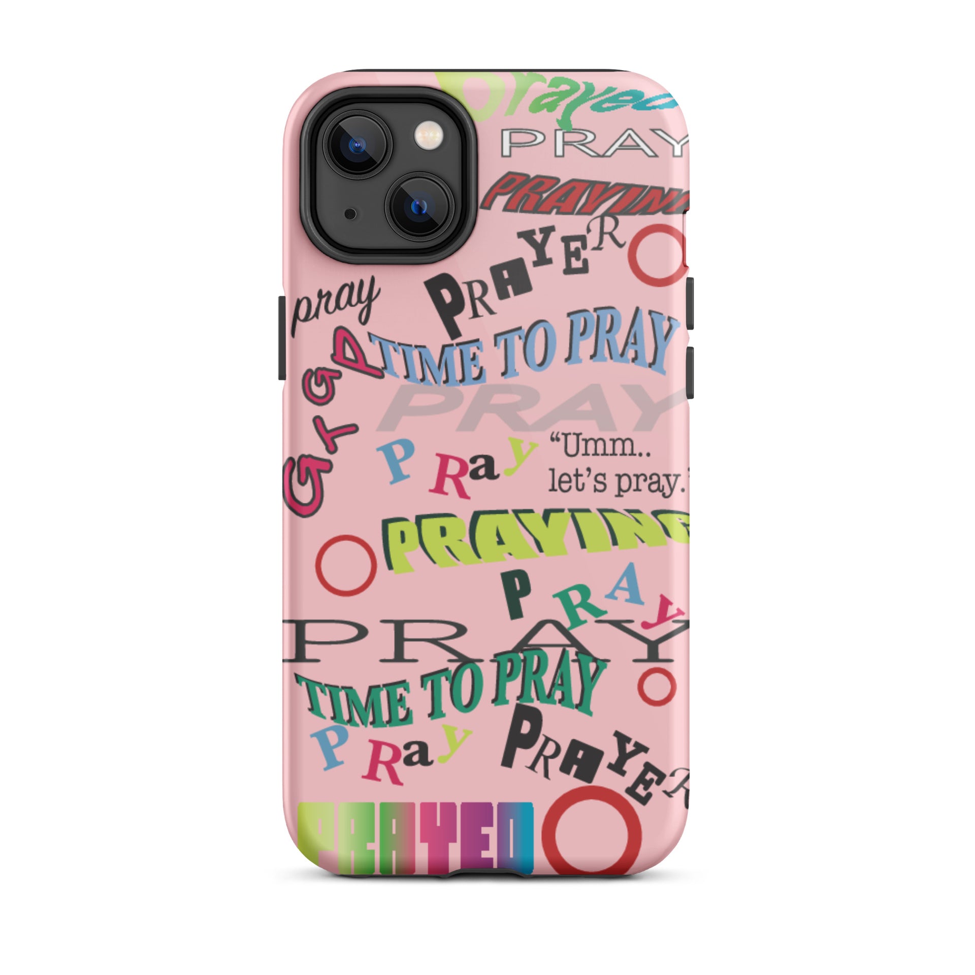 Iphone Pink Prayers Case