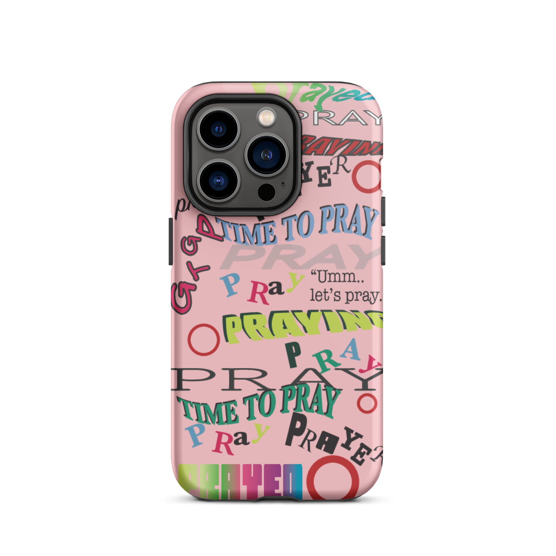 Iphone Pink Prayers Case