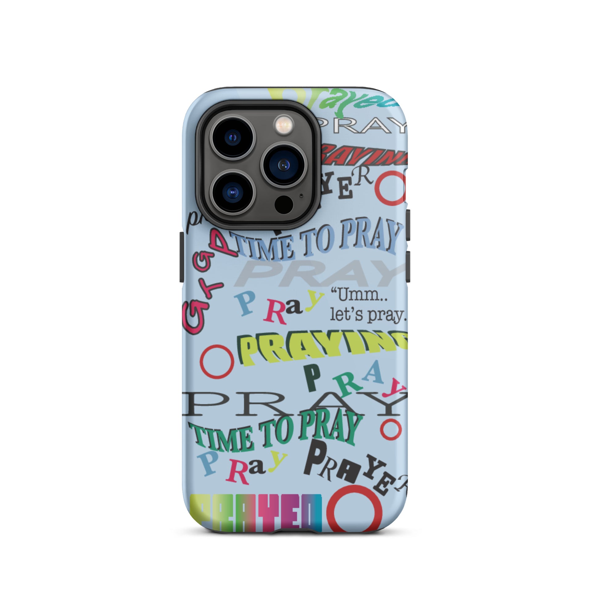 Iphone Blue Prayers Case