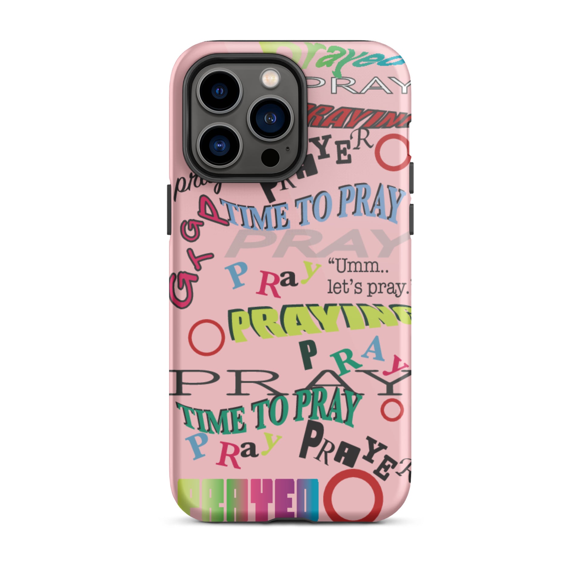 Iphone Pink Prayers Case
