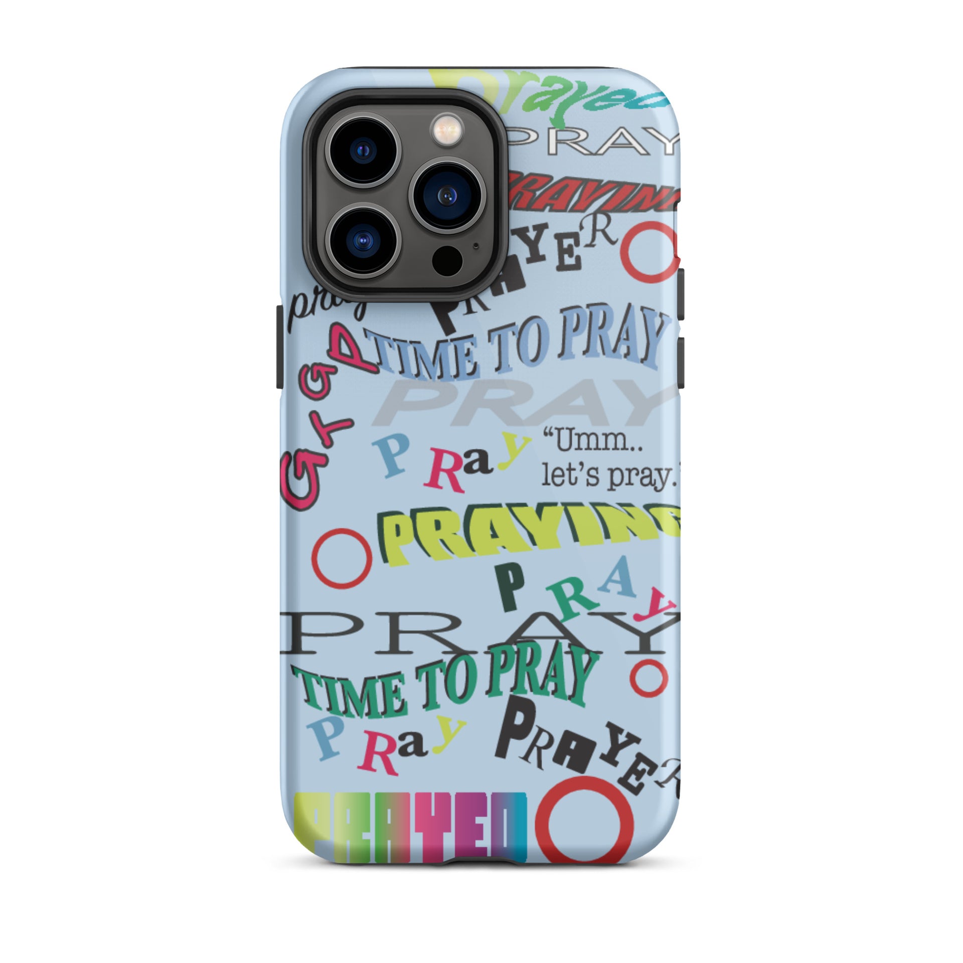 Iphone Blue Prayers Case