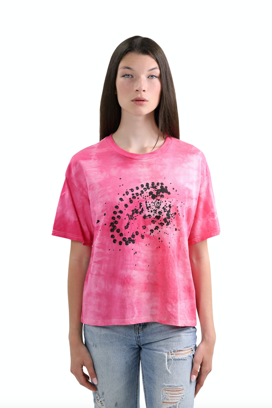 Rosary Tee Fuchsia Multi