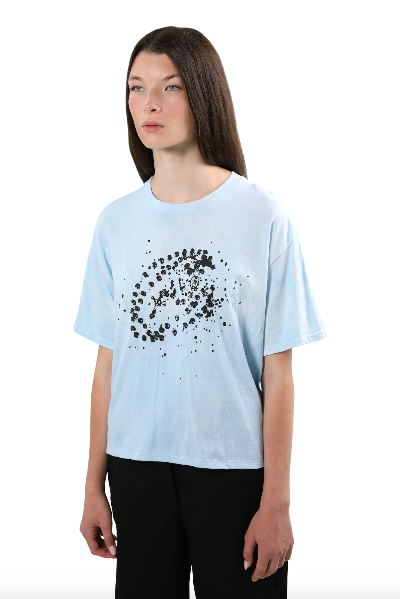 Rosary Tee Sky Blue