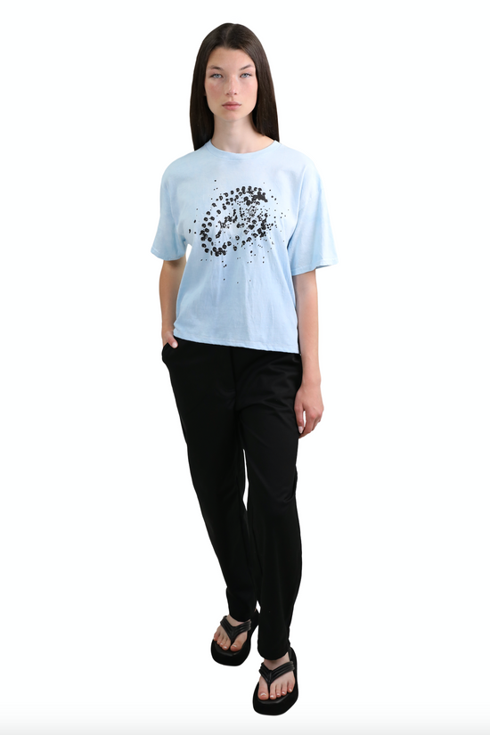 Rosary Tee Sky Blue