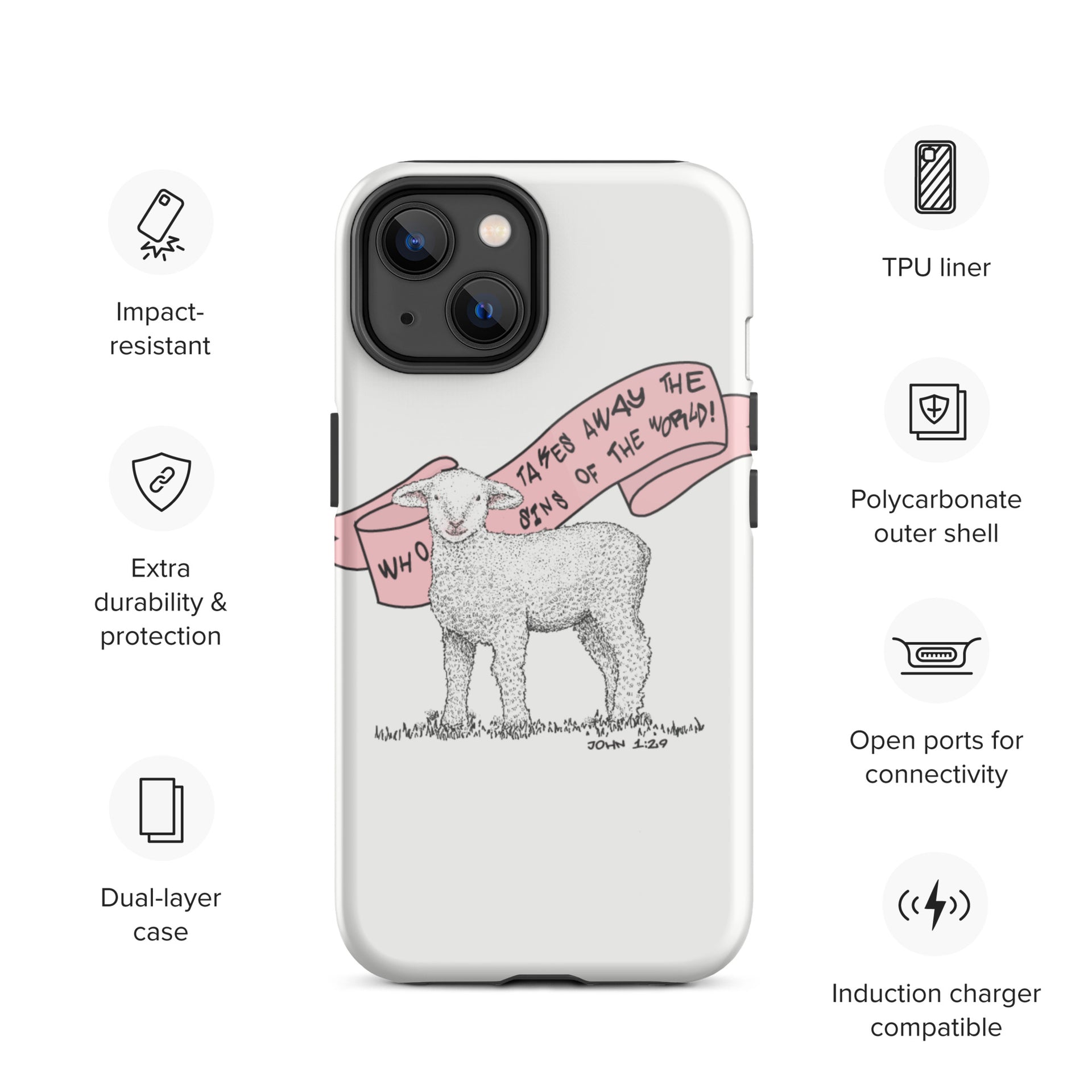 Iphone Scripture Lamb Case