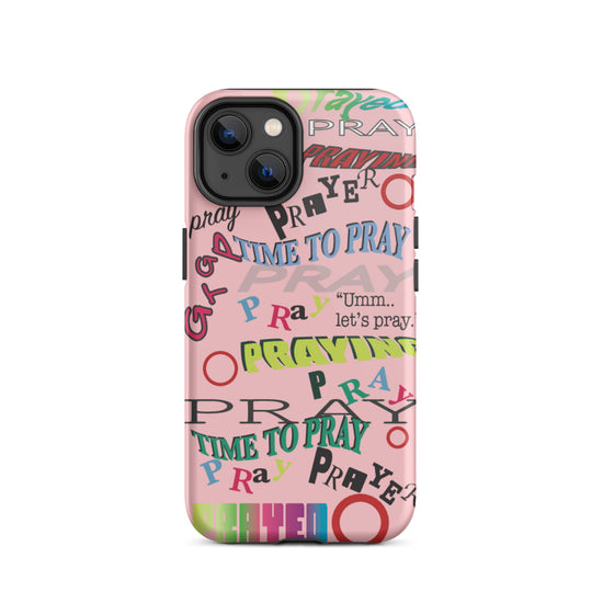 Iphone Pink Prayers Case